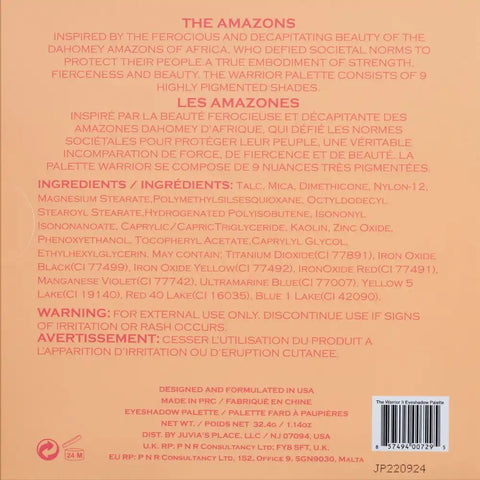 The Warrior 2 Palette
