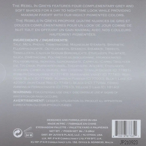 The Rebel Greys Palette