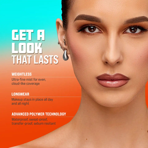 Ready, Set, Sealed Longwear Continuous Fix and Set Spray - Ultra Matte + Waterproof