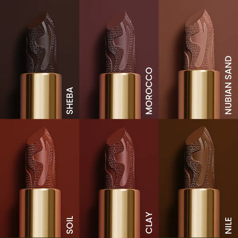 Nubian Earth Lipstick Bundle